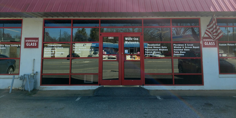 Store Front Glass in Statesville, North Carolina