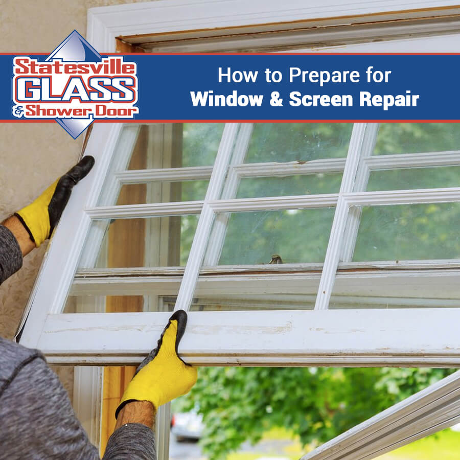How to Prepare for Window & Screen Repair