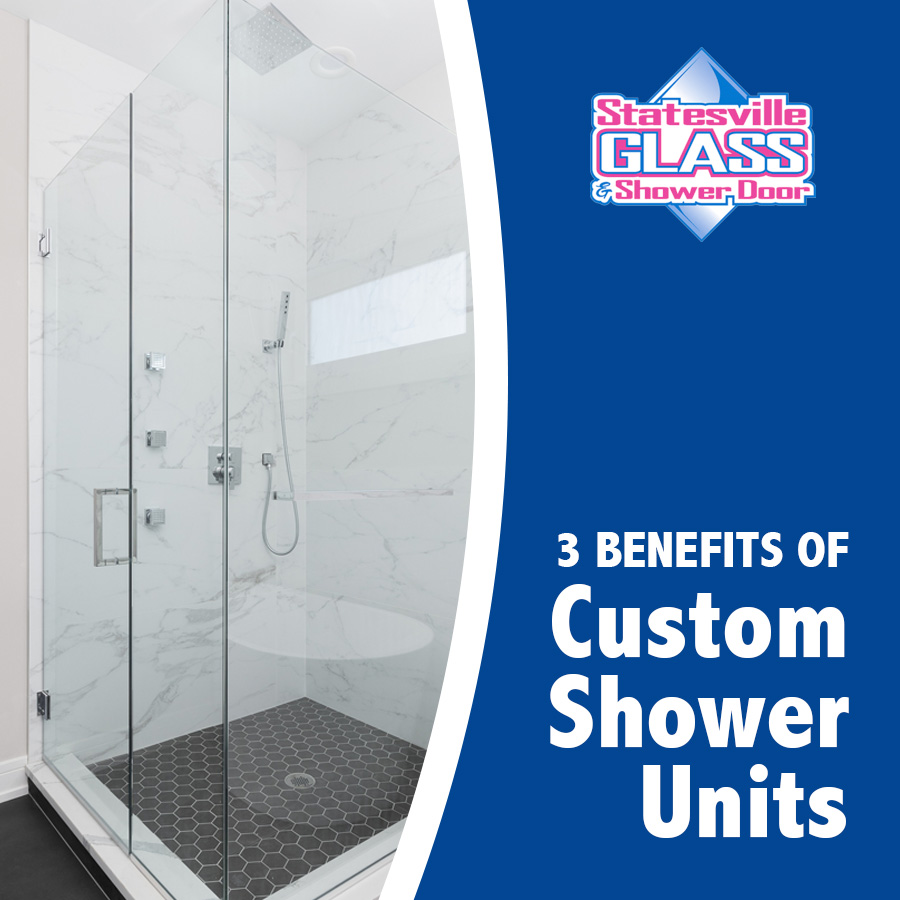3 Benefits of Custom Shower Units